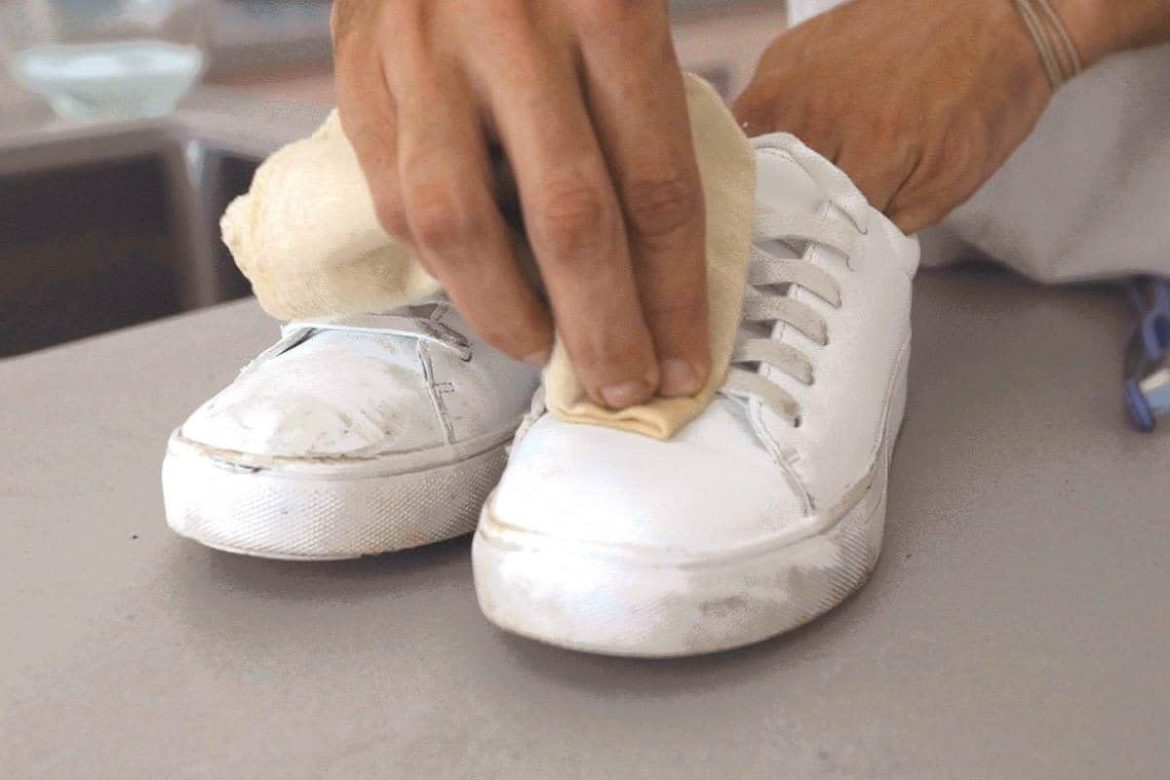 How To Wash White Sneakers So They Look Brand-New Again