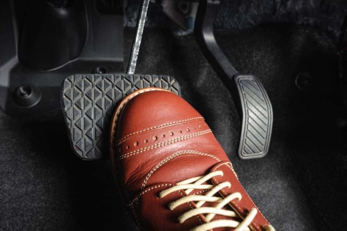 Brand leather shoes keep squeaking during insane driving