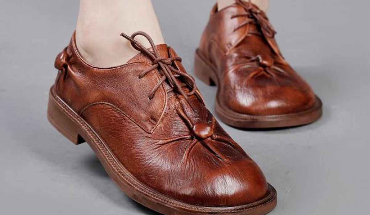  Purchase brown leather shoes womens 