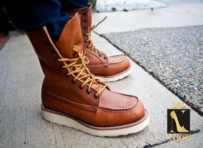 Buy the latest types of leather boots men